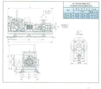 Structure Of 5l/S Xbc Type Diesed Engine Fire Pump