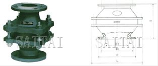 HX8型带接管吸入阀 DN50-250