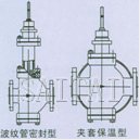 气动薄膜直通单座、双座调节阀结构图3