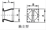 ENINEX-06　系列、ENINEX-07系列鸭嘴阀结构图2