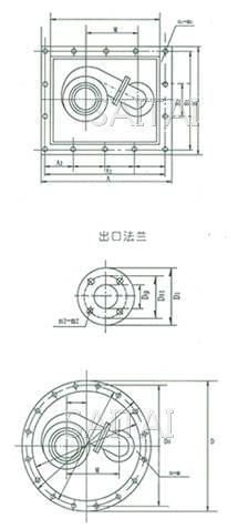 FY液下泵外形及安装尺寸图2